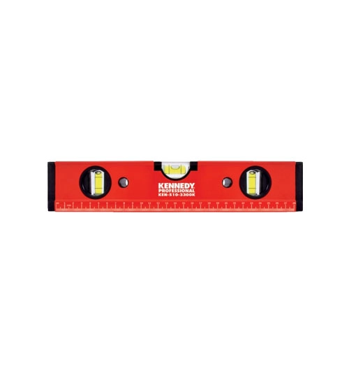 Professional, 300mm, Box-beam Level, 3 Vials, Horizontal/Vertical/45°, Non-Magnetic 1