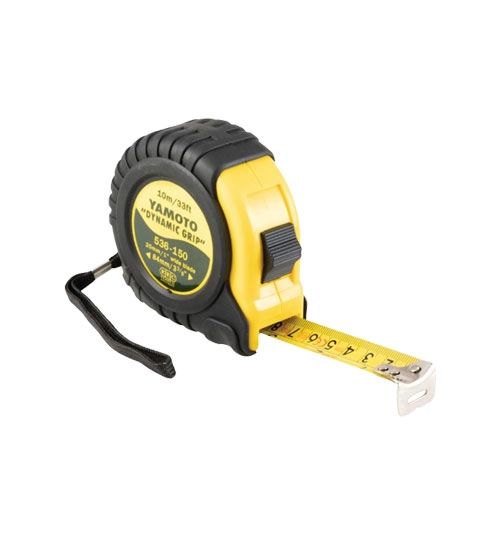 Dynamic Grip, 10m / 33ft, Heavy Duty Tape Measure, Metric and Imperial, Class II 1