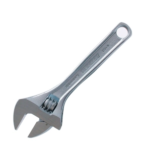 Adjustable Spanner Steel 6in150mm Length 25mm Jaw Capacity