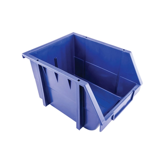 Storage Bins, Plastic, Blue, 214x285x175mm 1