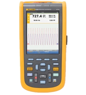 125B Industrial ScopeMeter HandHeld Oscilloscope 40 MHz