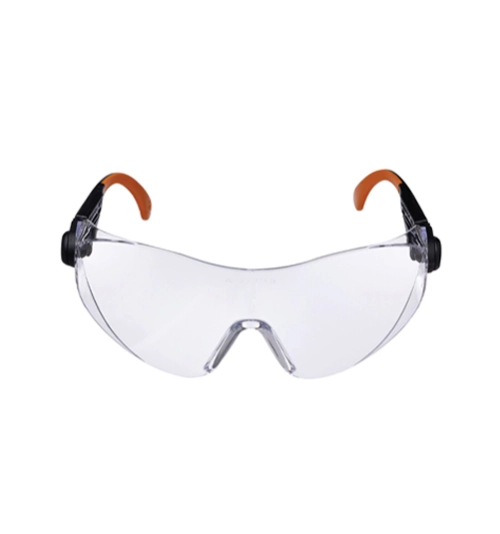 Viper, Safety Glasses, Clear Lens, Frameless, Black Frame, Impact-resistant/Scratch-resistant 1