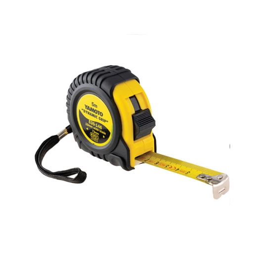 Dynamic Grip, 5m / 16ft, Heavy Duty Tape Measure, Metric, Class II 1