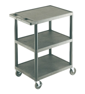 Service Trolley 3 Flat Shelves