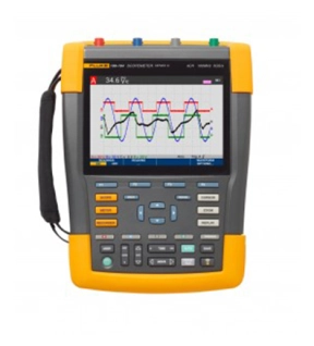 190104IIIS Color ScopeMeter with FlukeView2 software package 100 MHz 4 channel