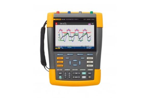 190-204-III-S Color ScopeMeter with FlukeView-2 software package, 200 MHz, 4 channels 1