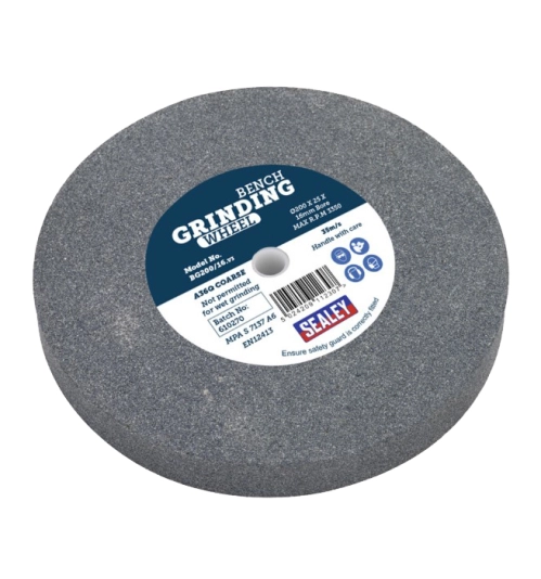 GRINDING STONE Ø200 X25MM Ø16MM BORE A36Q COARSE 1