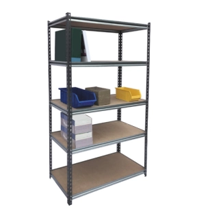Standard Duty Shelving 5 Shelves 175kg Shelf Capacity 1800mm x 1000mm x 400mm Grey