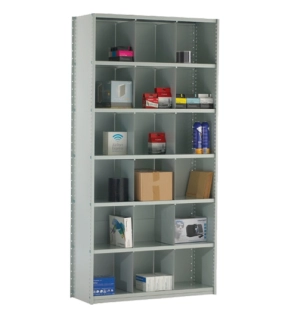 Stormor Standard Duty Shelving Extension Bay 6 Shelves 70kg Shelf Capacity 1850mm x 900mm x 300mm Grey