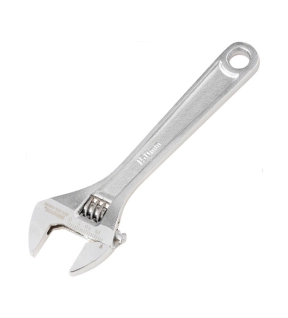 Adjustable Spanner Drop Forged Chrome Vanadium Steel 6in150mm Length 19mm Jaw Capacity