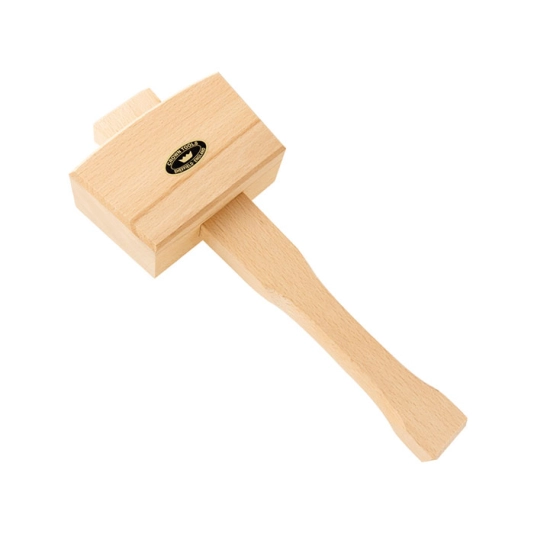 19oz Wood Mallet, Wood Shaft 1