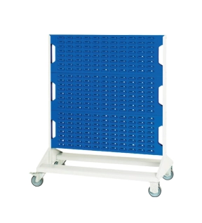 Louvre Panel Trolley 1250mm x 1000mm x 550mm Blue  Grey