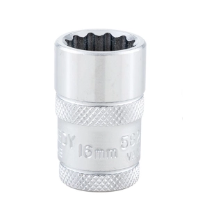 12in Drive BiHexagon Socket 16mm Metric 12 Point