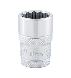 12in Drive BiHexagon Socket 18mm Metric 12 Point