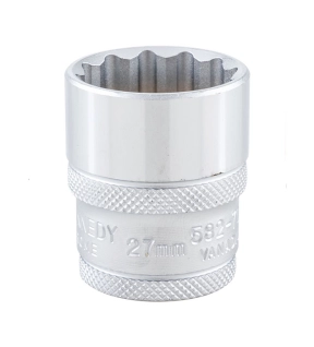 12in Drive BiHexagon Socket 27mm Metric 12 Point