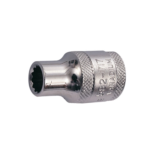 1/2in. Drive, Bi-Hexagon Socket, 1/2in. A/F, Imperial, 12 Point 1