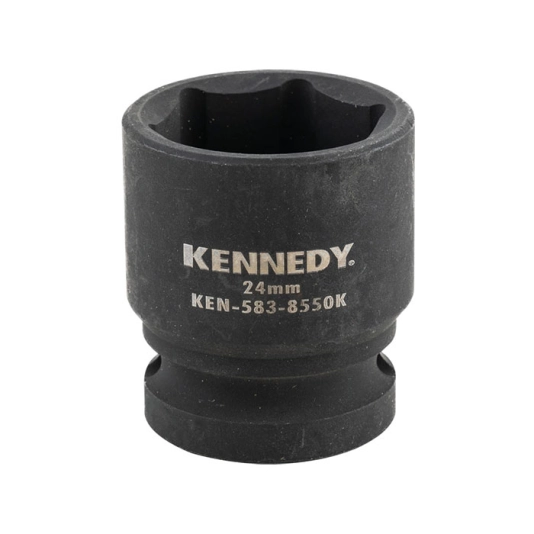 24mm Impact Socket 1/2" Square Drive 1