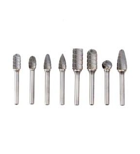 Industrial Carbide Burr Set Cut 9 6mm Shank Diameter