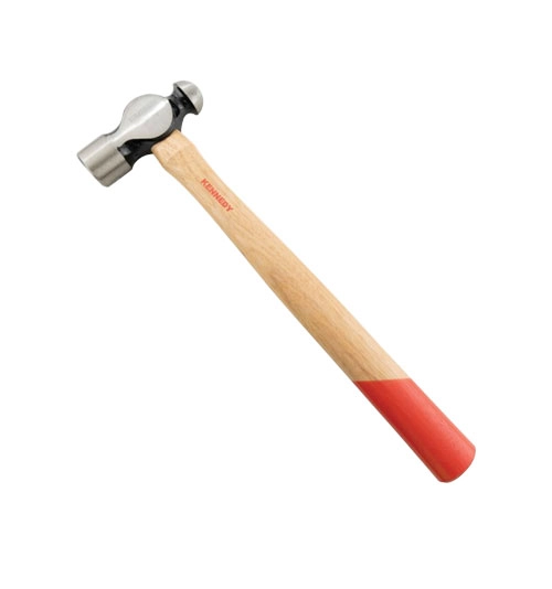 Ball Pein Hammer, 1-1/2lb, Wood Shaft, Polished Face 1