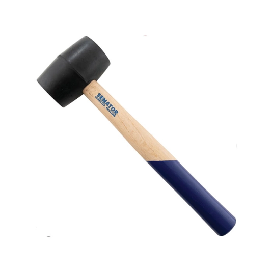 16oz Rubber Mallet, Wood Shaft 1