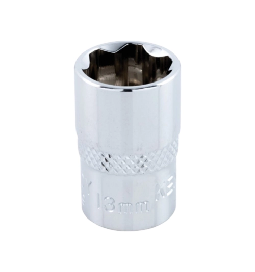 3/8in. Drive, KenGrip Socket, 13mm, Metric, 6 Point 1