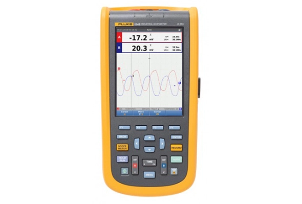 124B Industrial ScopeMeter Hand-Held Oscilloscope, 40 MHz 1