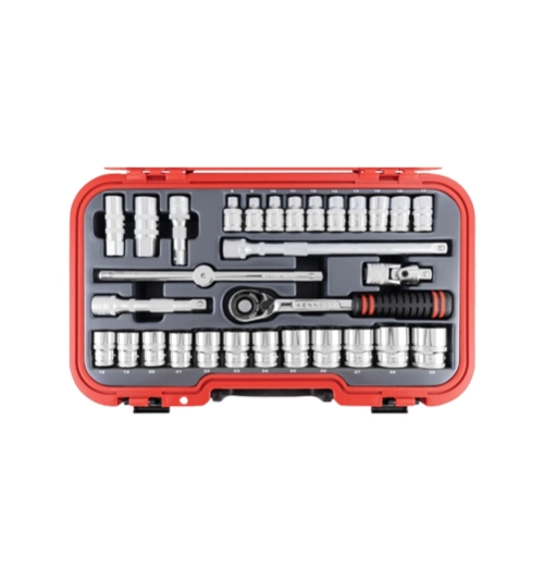 1/2in. Socket Set, Metric, Set of 30 1