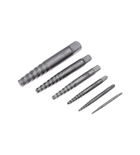 6 Piece Screw Extractor Set