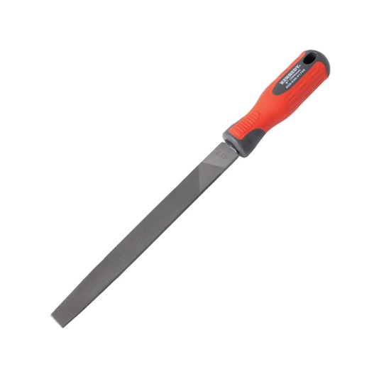 200mm (8") Flat Second Engineers File With Handle 1