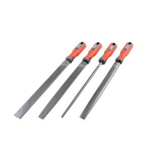200mm 8 4 Piece Second Cut Engineers File Set With Handles