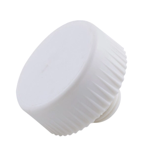 50mm Nylon Hammer Face Hard White