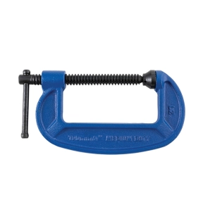 3in75mm Heavy Duty GClamp Steel Jaw TBar Handle