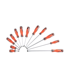 ProTorq FlaredParallelPhillips Screwdriver Set Set of 12