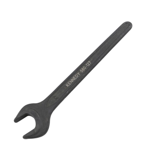 Metric Open Ended Spanner Single End Vanadium Steel 27mm