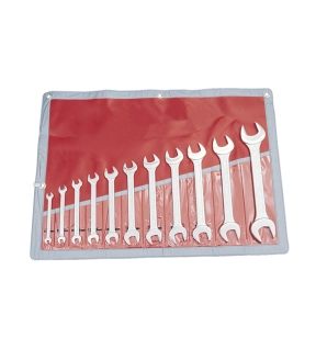 Metric Open Ended Spanner Set 6  32mm Set of 11 Chrome Vanadium Steel