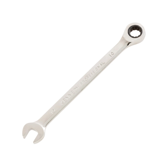 Single End, Ratcheting Combination Spanner, 10mm, Metric 1