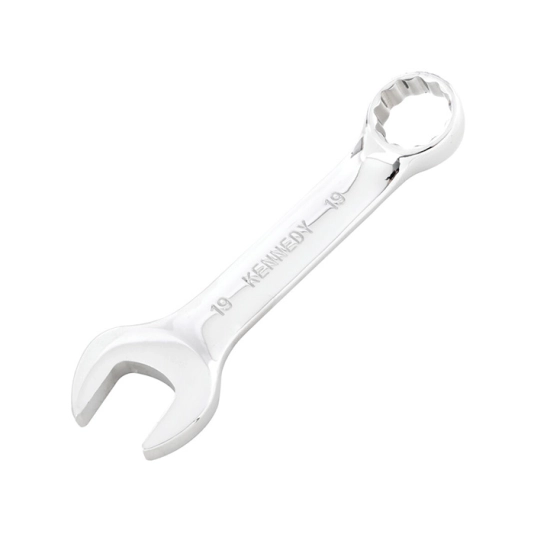 Metric, Reversible Combination Spanner Set, 10 - 19mm, Set of 9, Chrome Vanadium Steel 1