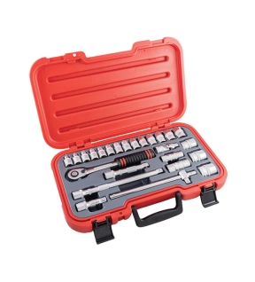 12in Square Drive Socket Set Metric Set of 25