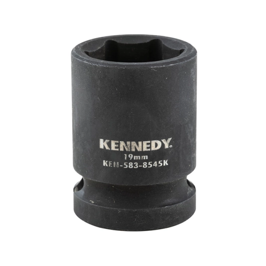 19mm Impact Socket 1/2" Square Drive 1