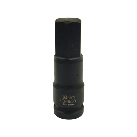 14mm Hex Driver Impact Socket 1/2" Square Drive 1