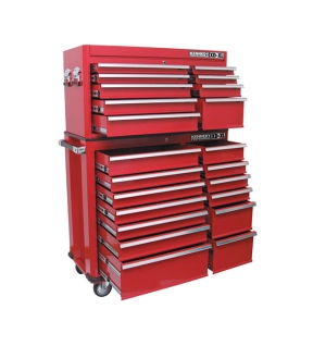 Roller Cabinet Classic Range Red 13 Drawers H 1052mm x W 460mm x L 1065mm