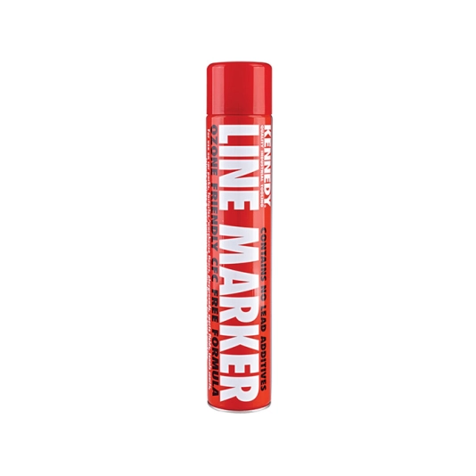 Line Marker Spray Paint, Red, Aerosol, 750ml 1