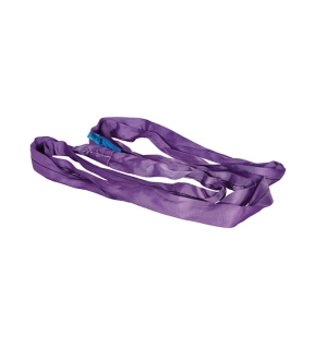 1000kg SWL Lifting Sling Flat 30mm x 3m Violet