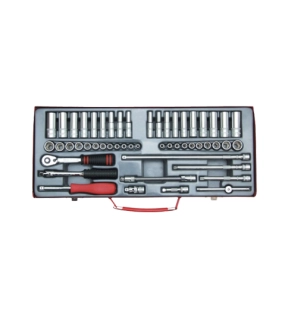 14in Socket Set ImperialMetric Set of 51