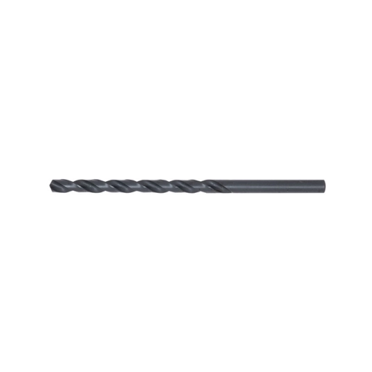 L100, Long Series Drill, 5mm, Long Series, Straight Shank, High Speed Steel, Steam Tempered 1