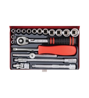 14in Socket Set Metric Set of 19