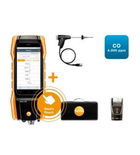 300 kit 1 with printer  Flue gas analyzer O2 CO up to 4000 ppm