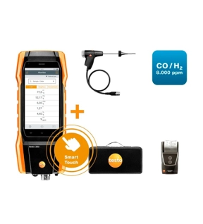 300 kit 2 with printer  flue gas analyzer O2 CO H2compensated up to 8000 ppm