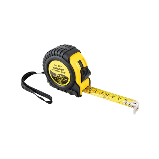 Dynamic Grip, 5m / 16ft, Heavy Duty Tape Measure, Metric and Imperial, Class II 1