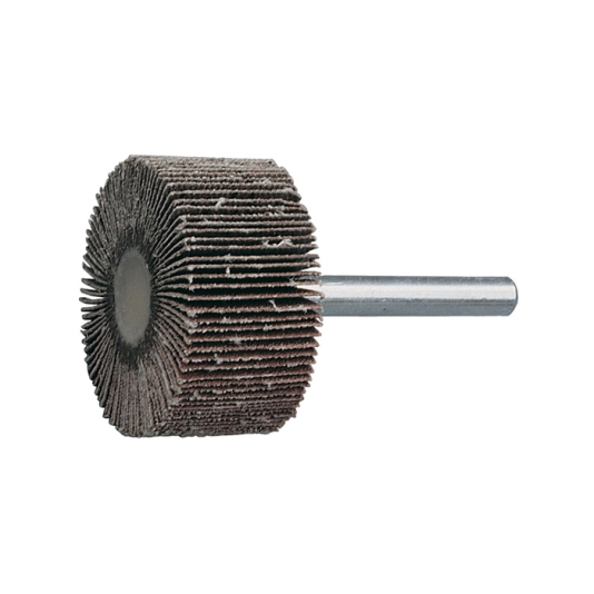 Flap Wheel, 60 x 20mm, P80, Aluminium Oxide, 6mm Shank 1